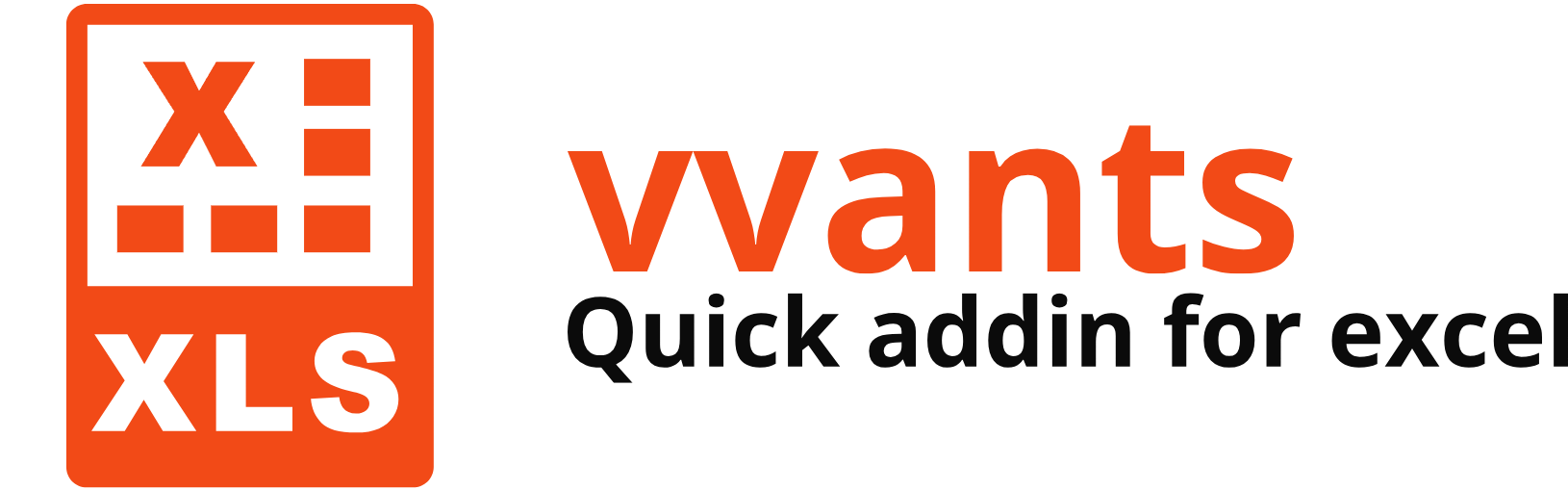 VVANTS – Quick addins for excel